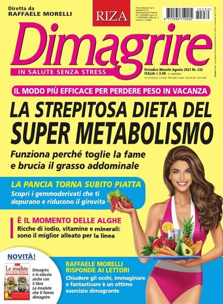Dimagrire – Agosto 2021 Cover