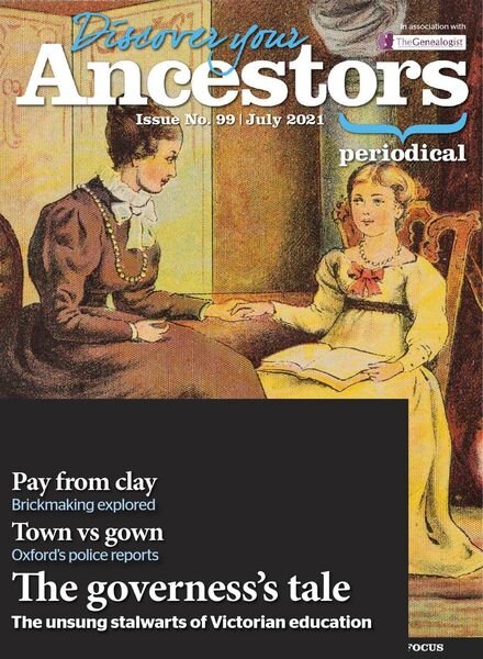 Discover Your Ancestors – July 2021 Cover