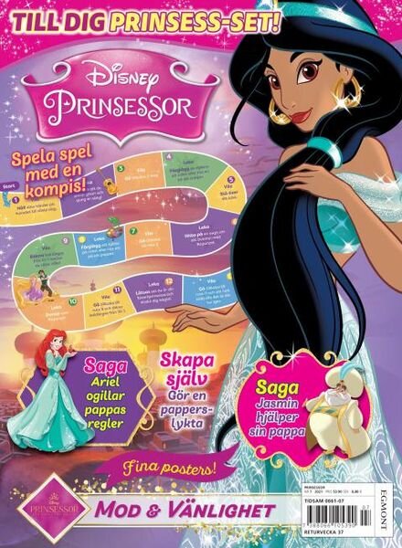 Disney Prinsessor – 27 juli 2021 Cover