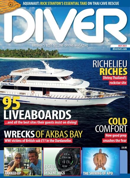 Diver UK – July 2021 Cover