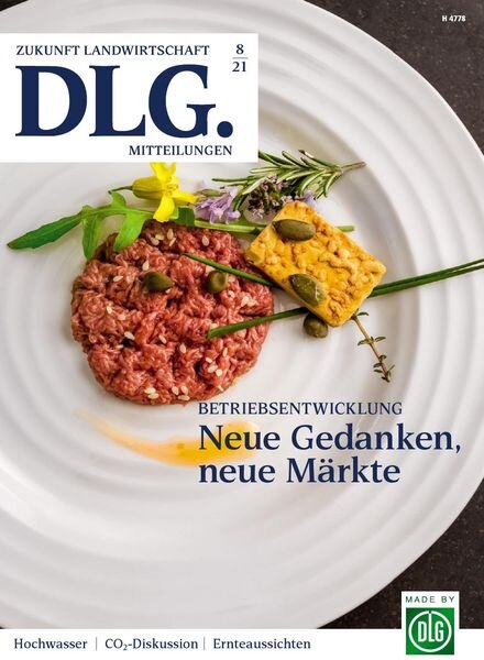 DLG Mitteilungen – Juli 2021 Cover