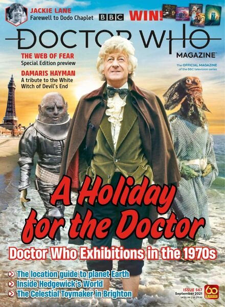 Doctor Who Magazine – Issue 567 – September 2021 Cover