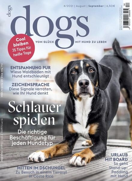 DOGS – Juli 2021 Cover