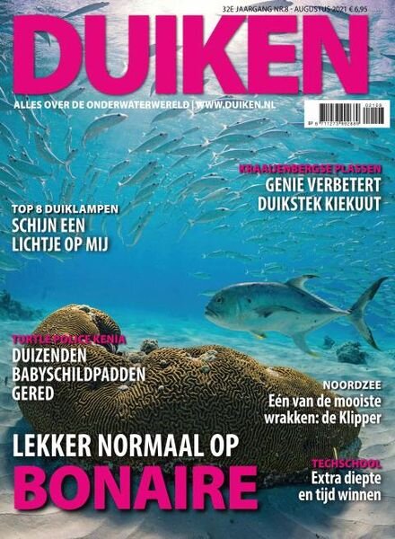 Duiken – augustus 2021 Cover