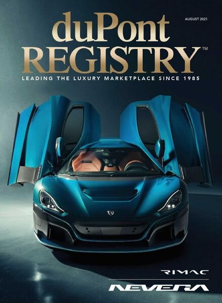 duPont Registry – August 2021 Cover
