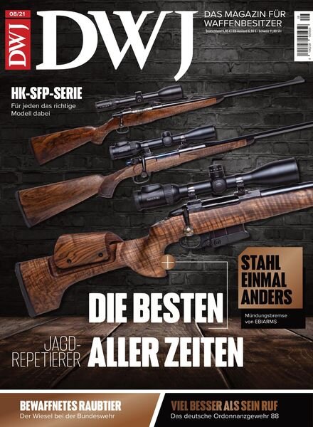 DWJ – August 2021 Cover