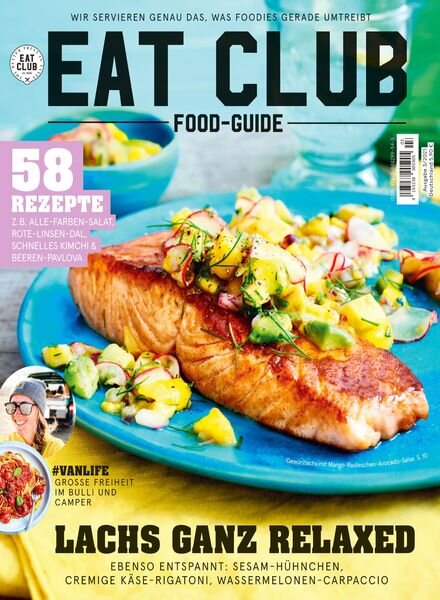 Eat Club – Food Guide – 11 August 2021 Cover