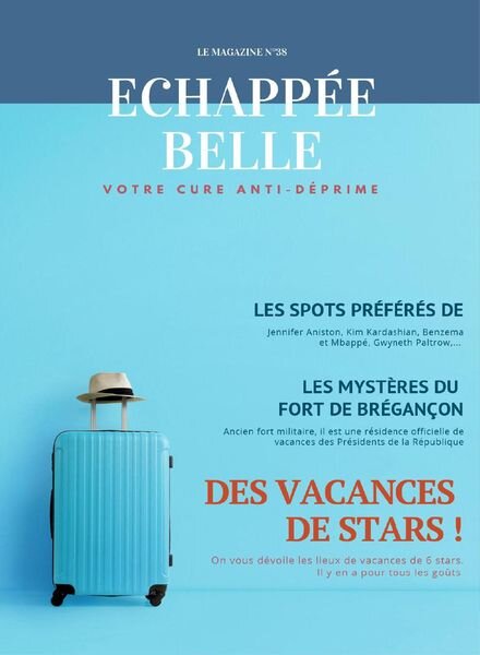 echappee Belle – N 38 2021 Cover