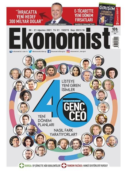 Ekonomist – 07 Agustos 2021 Cover
