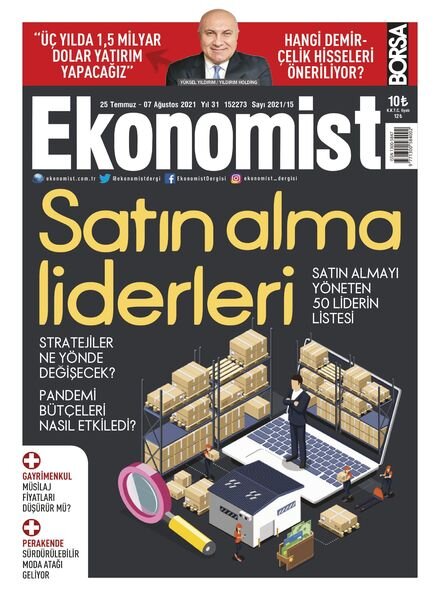 Ekonomist – 26 Temmuz 2021 Cover