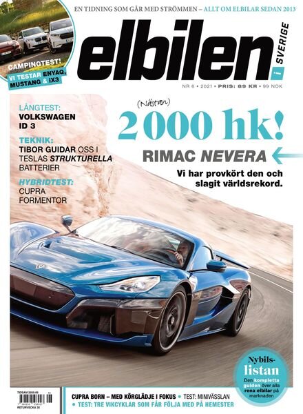 Elbilen – 30 juni 2021 Cover