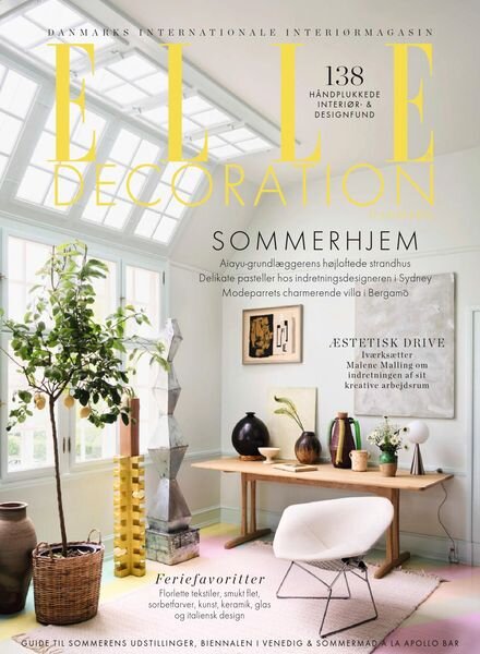 Elle Decoration Denmark – juni 2021 Cover