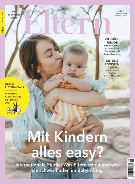 Eltern – August 2021 Cover