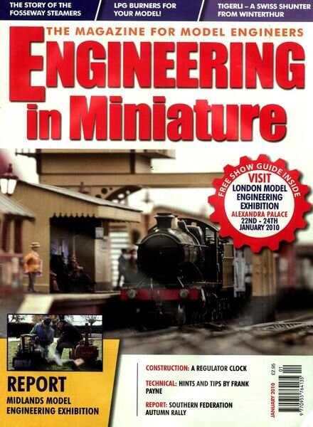 Engineering in Miniature – January 2010 Cover