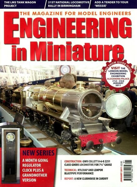 Engineering in Miniature – January 2011 Cover