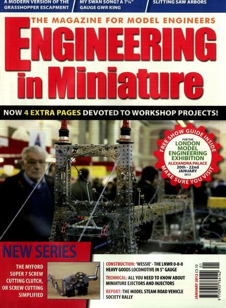 Engineering in Miniature – January 2012 Cover