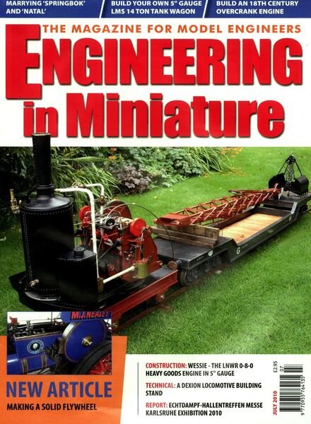 Engineering in Miniature – July 2010 Cover