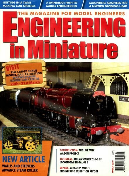 Engineering in Miniature – March 2010 Cover