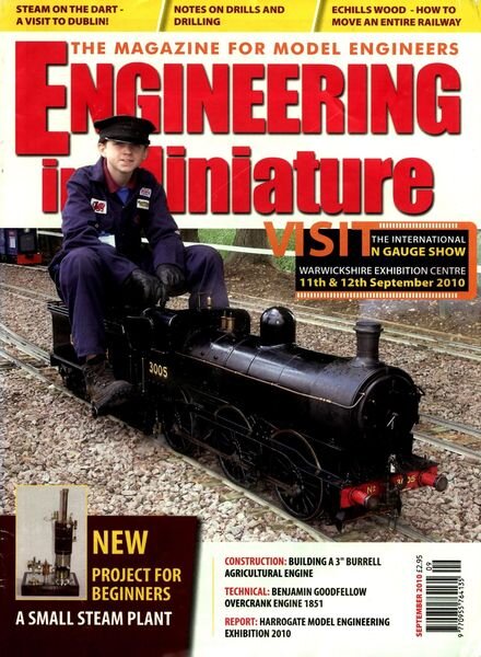 Engineering in Miniature – September 2010 Cover