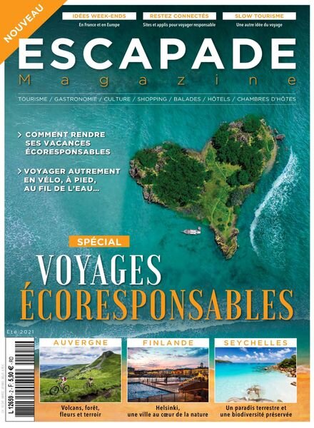 Escapade Magazine – ete 2021 Cover