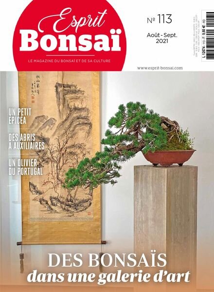 Esprit Bonsai – aout 2021 Cover