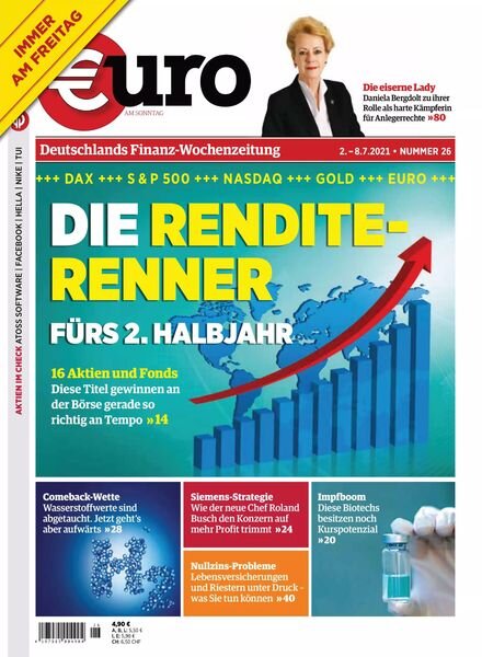 Euro am Sonntag – 02 Juli 2021 Cover
