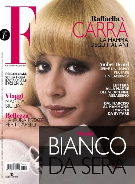 F – 20 Luglio 2021 Cover
