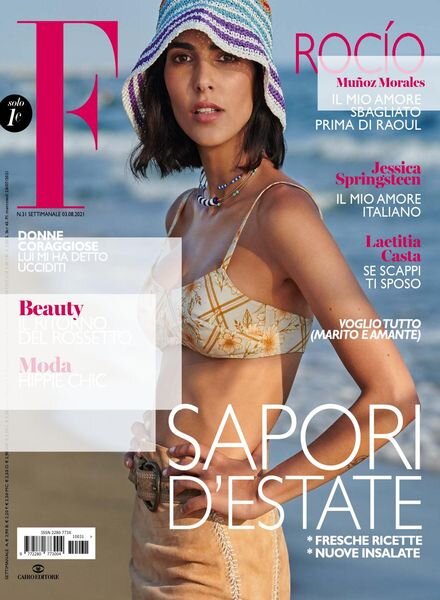 F – 3 Agosto 2021 Cover