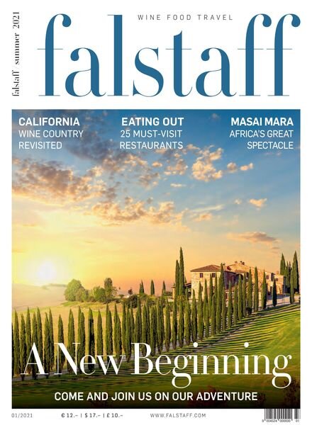 Falstaff International – 27 July 2021 Cover