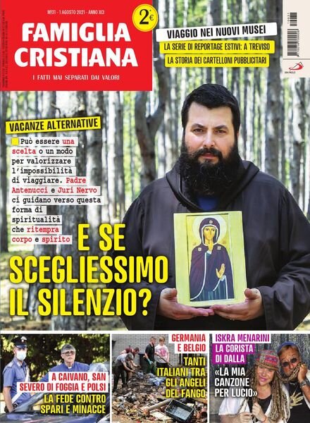 Famiglia Cristiana – 1 Agosto 2021 Cover