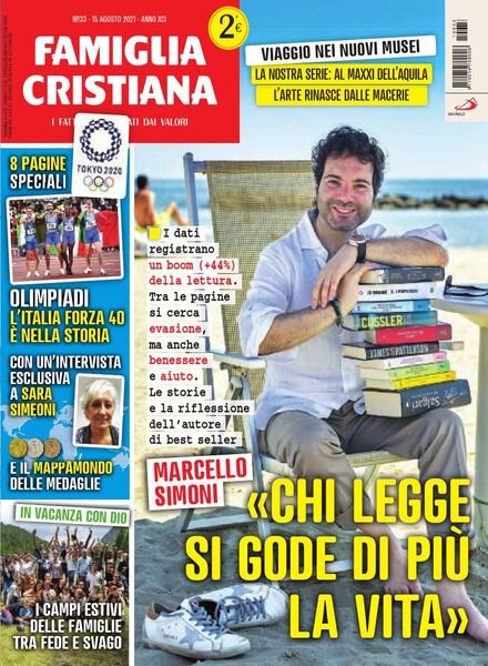 Famiglia Cristiana – 15 Agosto 2021 Cover