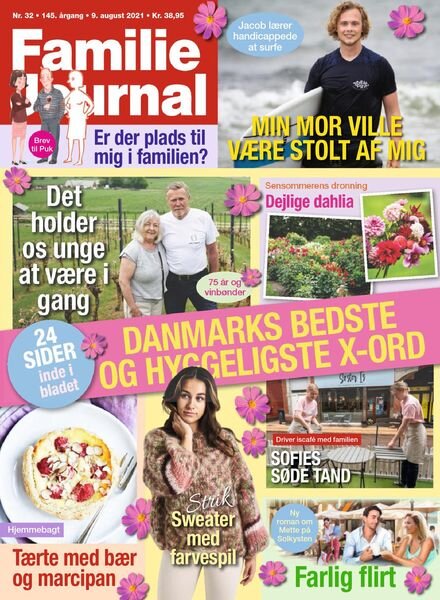 Familie Journal – 09 august 2021 Cover
