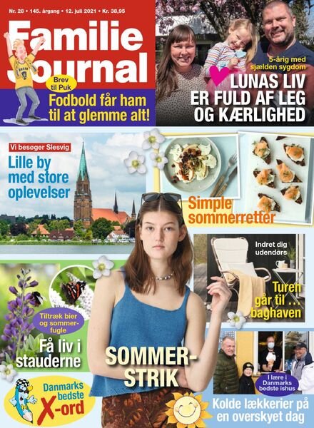 Familie Journal – 12 juli 2021 Cover