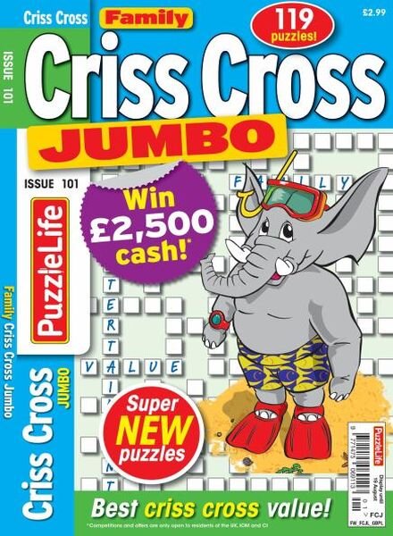 Family Criss Cross Jumbo – July 2021 Cover