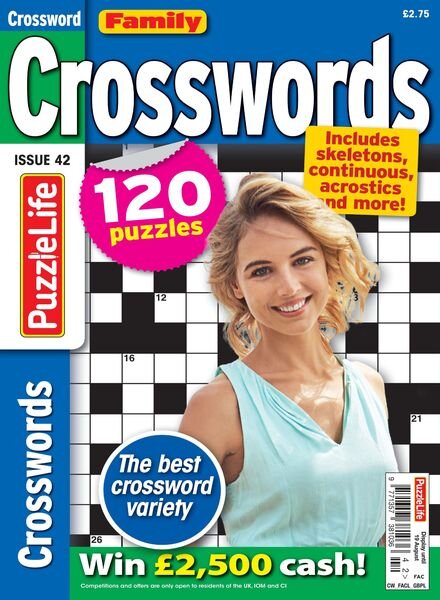 Family Crosswords – July 2021 Cover