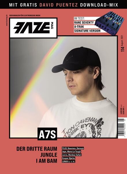 FAZE Magazin – August 2021 Cover