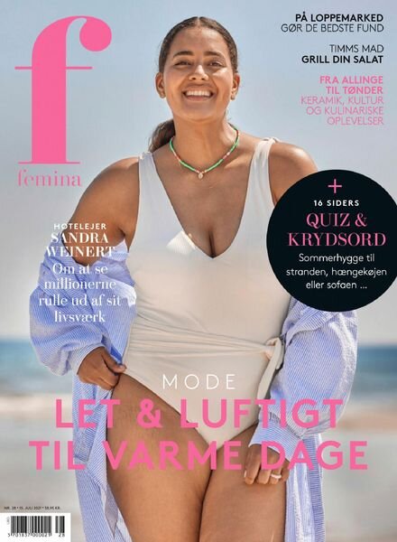 Femina Denmark – 15 juli 2021 Cover