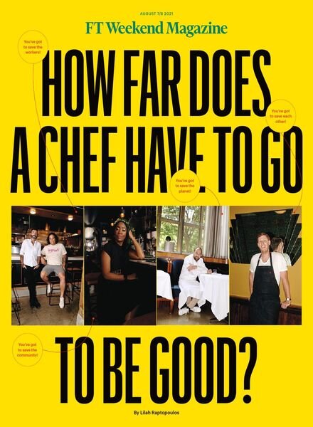 Financial Times Magazine – 07-08 August, 2021 Cover