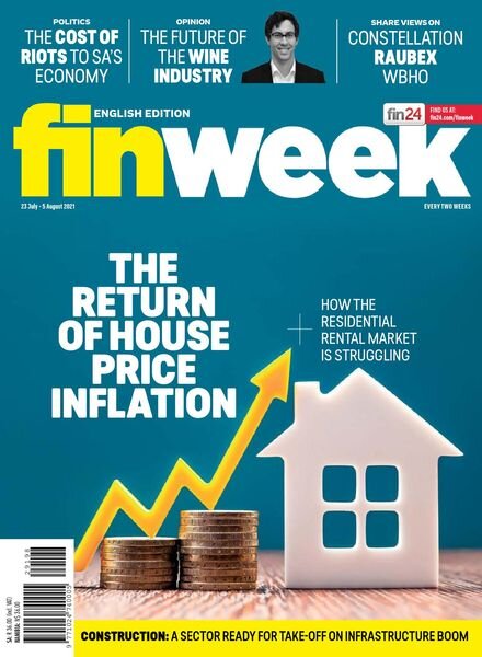 Finweek English Edition – July 23, 2021 Cover