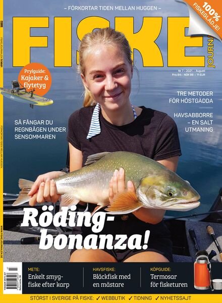 Fiskejournalen – 12 augusti 2021 Cover