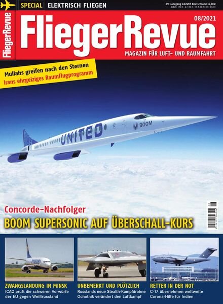 FliegerRevue – August 2021 Cover