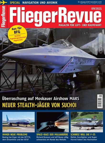 FliegerRevue – September 2021 Cover