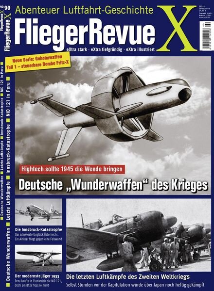 FliegerRevue X – Nr.90 2021 Cover
