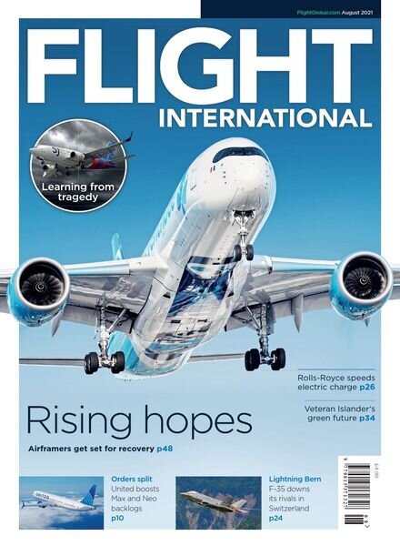 Flight International – August 2021 Cover