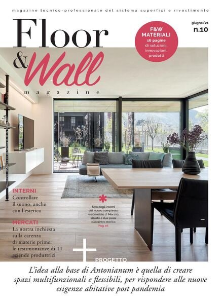 Floor&Wall – N 10 Giugno 2021 Cover