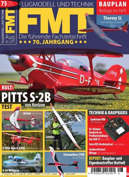 FMT Flugmodell und Technik – Juli 2021 Cover
