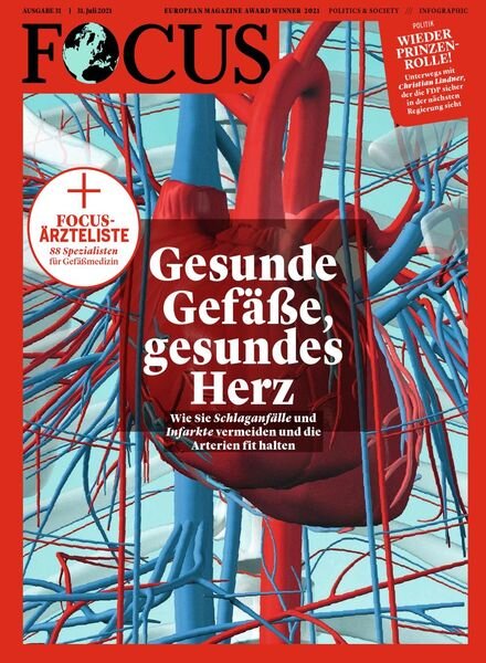 FOCUS – 31 Juli 2021 Cover