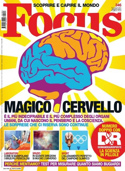 Focus Italia – agosto 2021 Cover