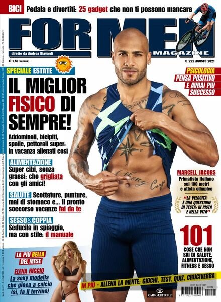 For Men Magazine – Agosto 2021 Cover