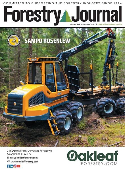 forestry Journal – August 2021 Cover